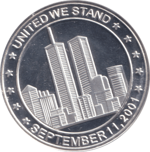 2001 REMEMBER SEPTEMBER 11 MEDALLION USA - MEDALS & MEDALLIONS - Cambridgeshire Coins