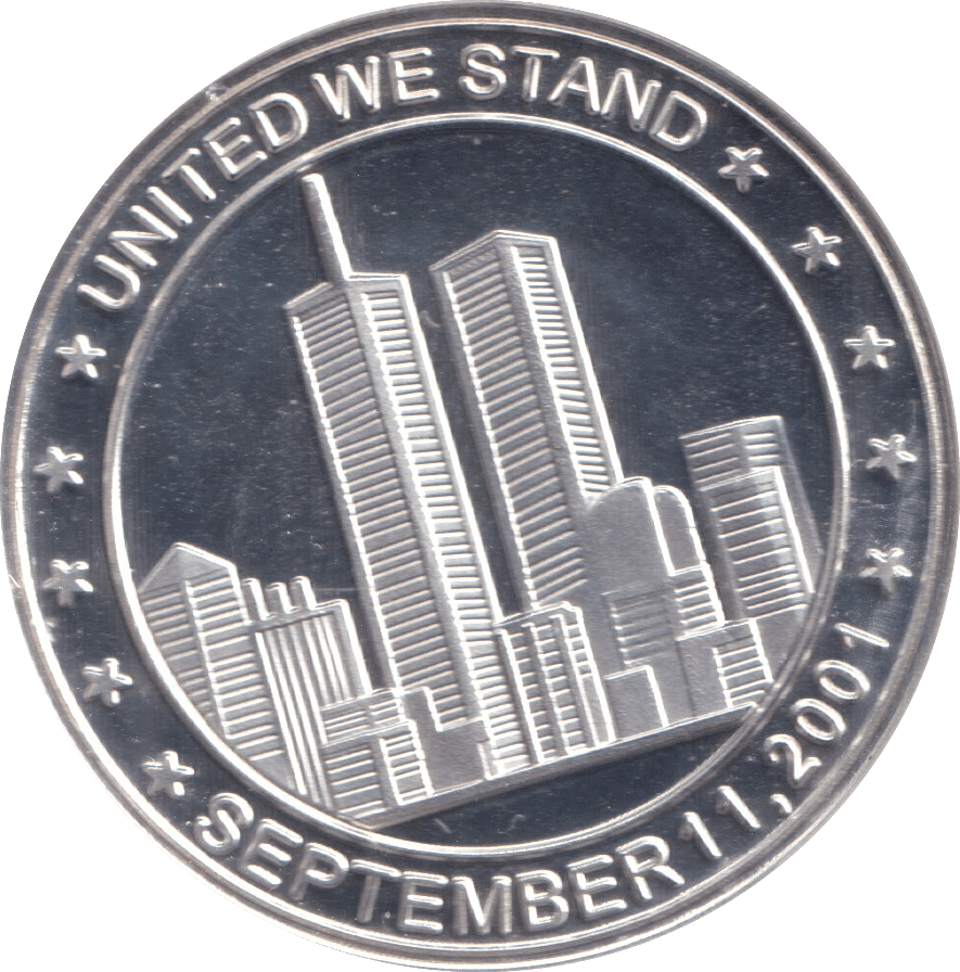 2001 REMEMBER SEPTEMBER 11 MEDALLION USA - MEDALS & MEDALLIONS - Cambridgeshire Coins