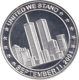 2001 REMEMBER SEPTEMBER 11 MEDALLION USA - MEDALS & MEDALLIONS - Cambridgeshire Coins