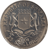 2001 REPUBLIC OF SOMALIA COIN F213 - WORLD COINS - Cambridgeshire Coins