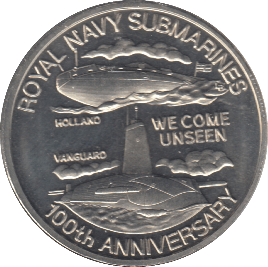 2001 ROYAL NAVY SUBMARINES 5 CROWN - WORLD COINS - Cambridgeshire Coins