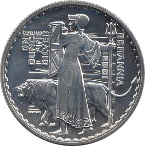 2001 SILVER BRITANNIA ONE OUNCE TWO POUNDS ( BU ) - SILVER BRITANNIA - Cambridgeshire Coins