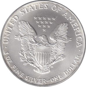 2001 SILVER DOLLAR USA - SILVER WORLD COINS - Cambridgeshire Coins