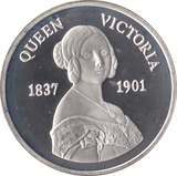 2001 SILVER ONE CROWN GIBRALTAR QUEEN VICTORIA TURKS AND CAICOS - SILVER WORLD COINS - Cambridgeshire Coins