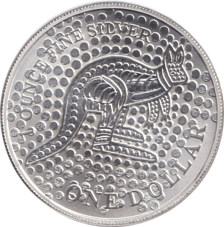 2001 SILVER ONE DOLLAR AUSTRALIA - SILVER WORLD COINS - Cambridgeshire Coins