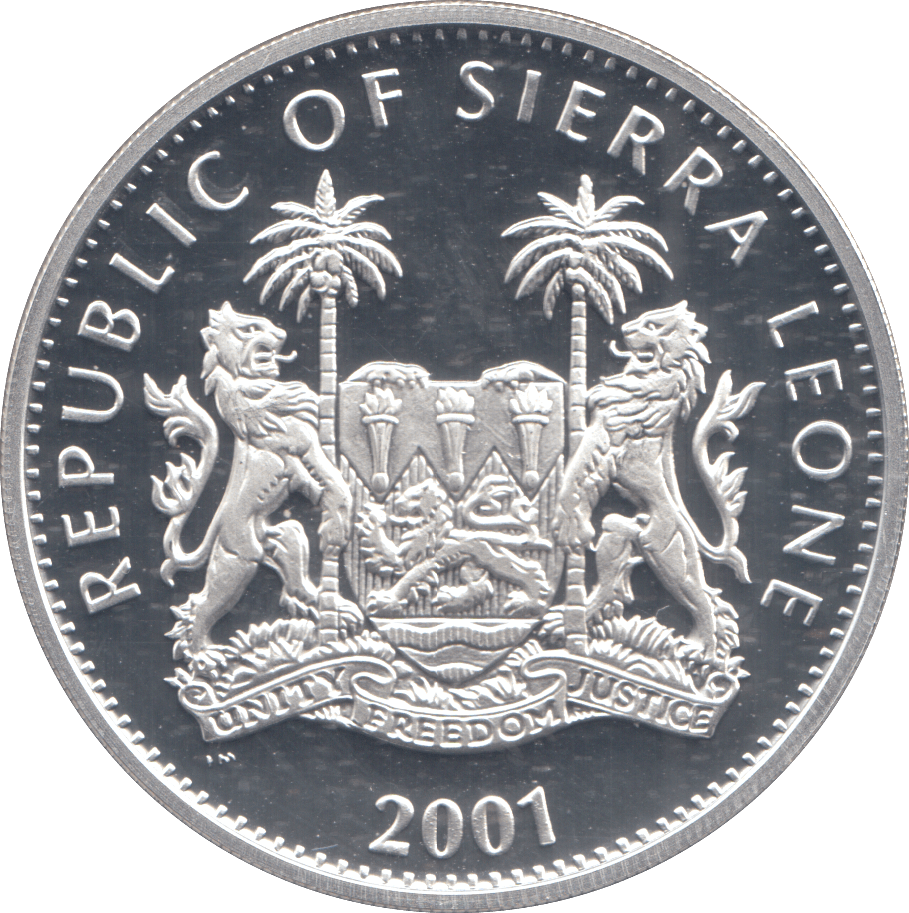 2001 SILVER PROOF 10 DOLLARS THE BIG FIVE BUFFALO - Silver Proof - Cambridgeshire Coins