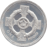 2001 SILVER PROOF £1 - £1 Silver Proof - Cambridgeshire Coins
