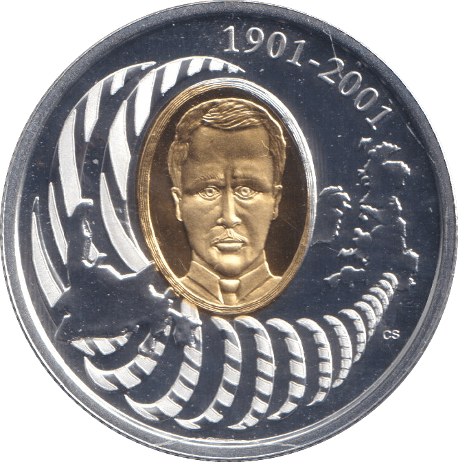 2001 SILVER PROOF 5 DOLLAR CANADA - SILVER WORLD COINS - Cambridgeshire Coins