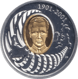 2001 SILVER PROOF 5 DOLLAR CANADA - SILVER WORLD COINS - Cambridgeshire Coins