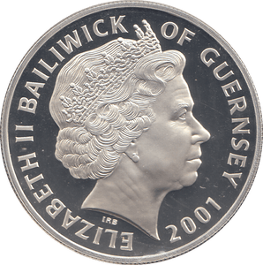 2001 SILVER PROOF 5 POUNDS QUEEN VICTORIA - WORLD COINS - Cambridgeshire Coins