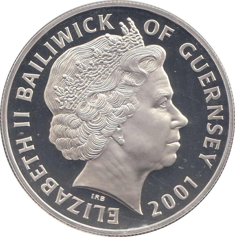 2001 SILVER PROOF 5 POUNDS QUEEN VICTORIA - WORLD COINS - Cambridgeshire Coins