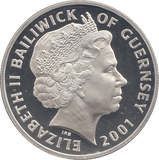 2001 SILVER PROOF 5 POUNDS QUEEN VICTORIA - WORLD COINS - Cambridgeshire Coins