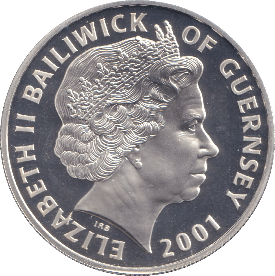2001 SILVER PROOF FIVE POUND QUEEN VICTORIA - SILVER WORLD COINS - Cambridgeshire Coins