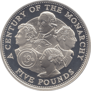 2001 SILVER PROOF FIVE POUNDS GUERNSEY - SILVER WORLD COINS - Cambridgeshire Coins