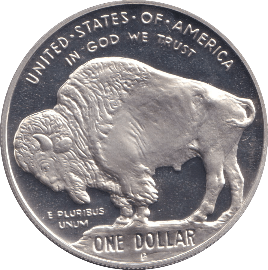 2001 SILVER PROOF LIBERTY DOLLAR USA - SILVER WORLD COINS - Cambridgeshire Coins