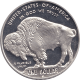 2001 SILVER PROOF LIBERTY DOLLAR USA - SILVER WORLD COINS - Cambridgeshire Coins