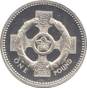 2001 SILVER PROOF ONE POUND - £1 Silver Proof - Cambridgeshire Coins