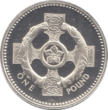 2001 SILVER PROOF ONE POUND - £1 Silver Proof - Cambridgeshire Coins