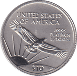 2001 SILVER TEN DOLLARS USA - SILVER WORLD COINS - Cambridgeshire Coins