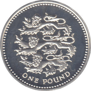 2002 £1 SILVER PROOF - £1 Silver Proof - Cambridgeshire Coins