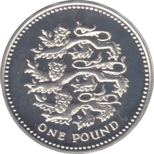 2002 £1 SILVER PROOF - £1 Silver Proof - Cambridgeshire Coins