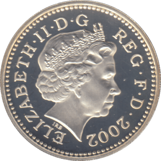 2002 £1 SILVER PROOF - £1 Silver Proof - Cambridgeshire Coins