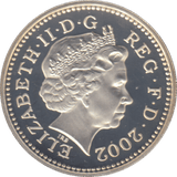 2002 £1 SILVER PROOF - £1 Silver Proof - Cambridgeshire Coins