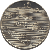 2002 100 YEARS SUBMARINE COMMEMORATIVE MEDALLION F376 - MEDALS & MEDALLIONS - Cambridgeshire Coins