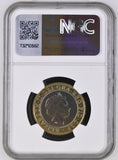 2002 £2 COMMONWEALTH SCOTLAND MS 68 - NGC OTHER COINS - Cambridgeshire Coins