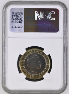2002 £2 COMMONWEALTH WALES MS 68 - NGC OTHER COINS - Cambridgeshire Coins