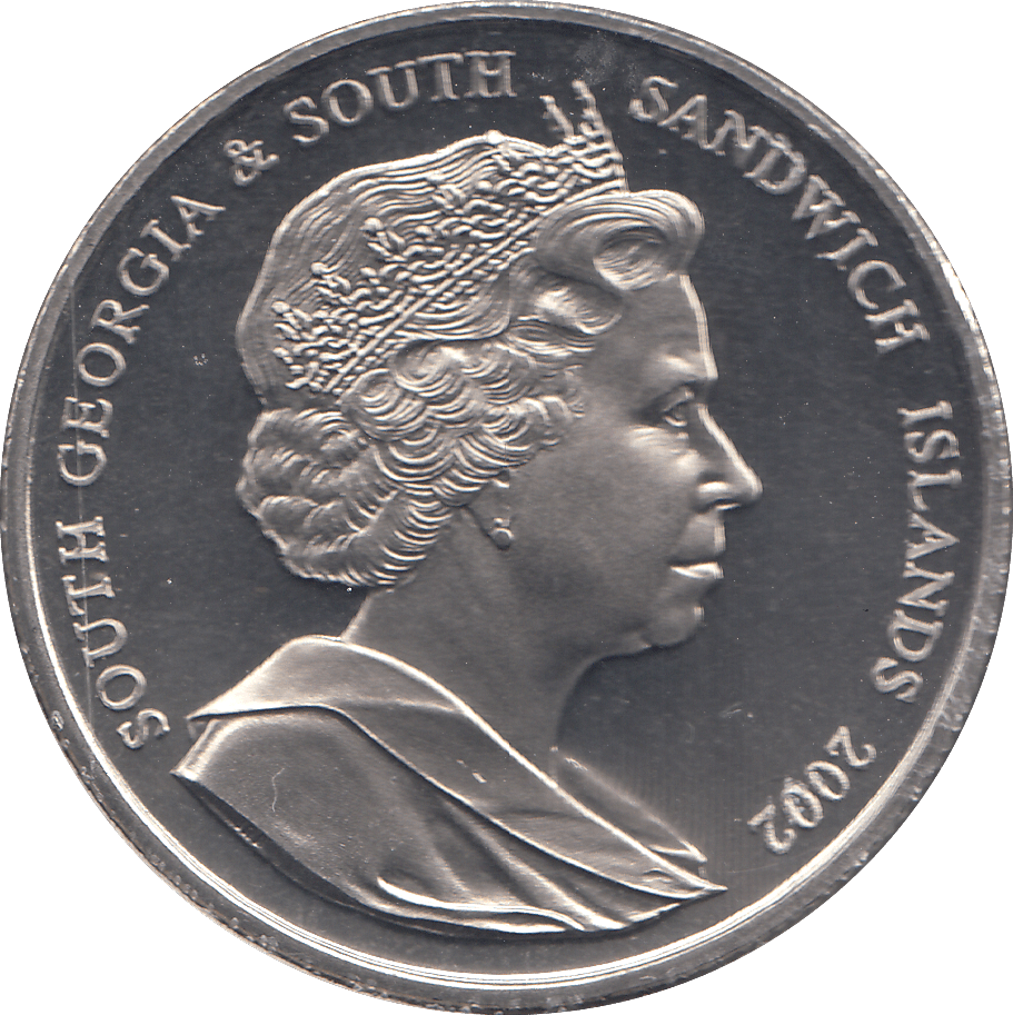 2002 2 POUND QUEEN ELIZABETH GOLDEN JUBILEE ( BU ) - WORLD COINS - Cambridgeshire Coins