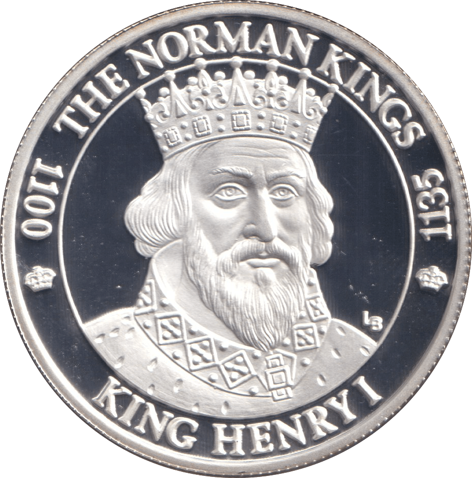 2002 20 CROWNS SILVER PROOF KING HENRY - WOR - Cambridgeshire Coins