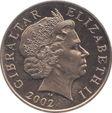 2002 5 POUNDS GOLDEN JUBILEE QUEEN ELIZABETH II ( BU ) - WORLD COINS - Cambridgeshire Coins