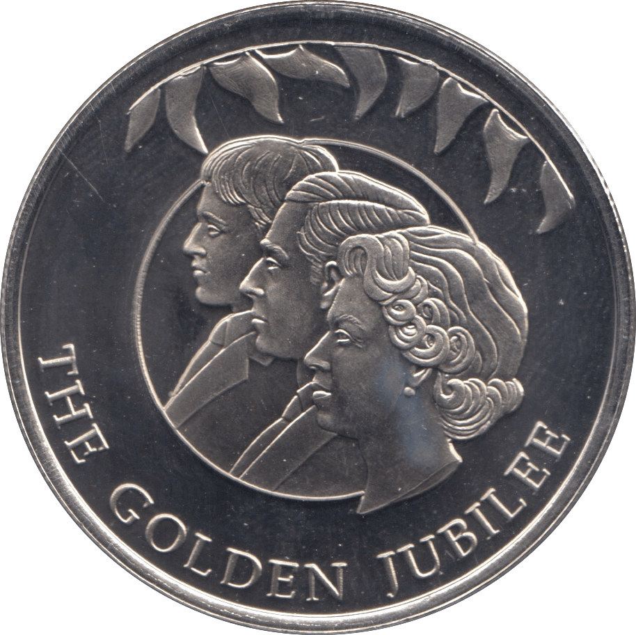 2002 50 PENCE FALKLAND ISLANDS F388 - CROWN - Cambridgeshire Coins