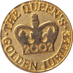 2002 BRONZE QUEEN'S GOLDEN JUBILEE MEDAL - MEDALS & MEDALLIONS - Cambridgeshire Coins