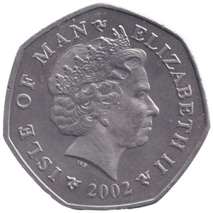 2002 CHRISTMAS 50P SCROOGE ISLE OF MAN ( UNC ) BB - 50P REGIONAL ISSUES - Cambridgeshire Coins