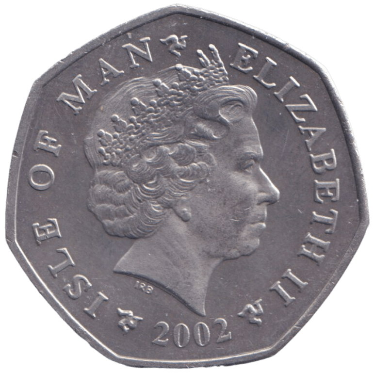 2002 CHRISTMAS 50P SCROOGE ISLE OF MAN ( UNC ) BB - 50P REGIONAL ISSUES - Cambridgeshire Coins