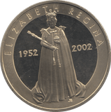 2002 COMMEMORATIVE QUEEN ELIZABETH II MEDALLION - MEDALS & MEDALLIONS - Cambridgeshire Coins