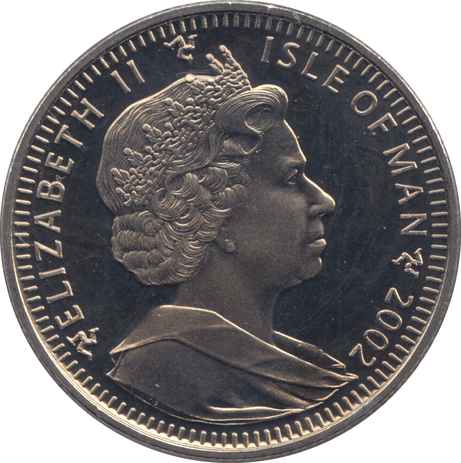 2002 CROWN ISLE OF MAN F352 - WORLD COINS - Cambridgeshire Coins