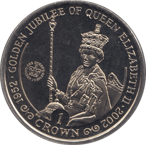 2002 CROWN ISLE OF MAN F353 - WORLD COINS - Cambridgeshire Coins