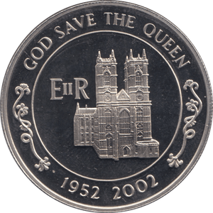 2002 FIFTY PENCE ASCENSION ISLANDS F411 - WORLD COINS - Cambridgeshire Coins