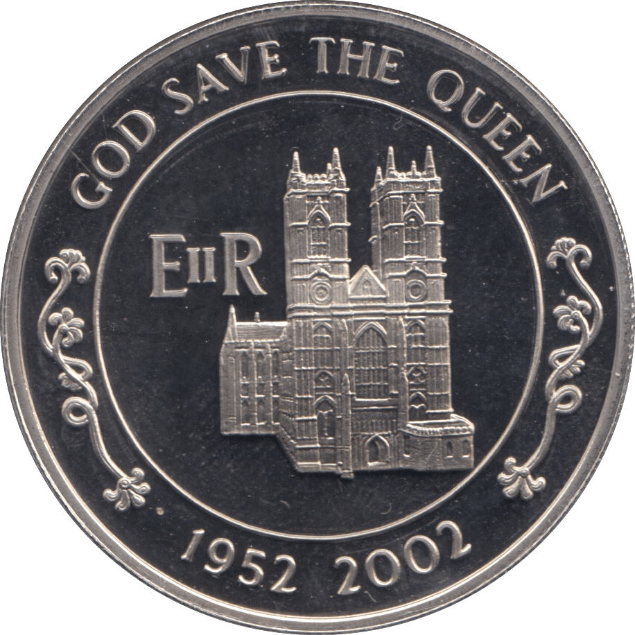 2002 FIFTY PENCE ASCENSION ISLANDS F411 - WORLD COINS - Cambridgeshire Coins