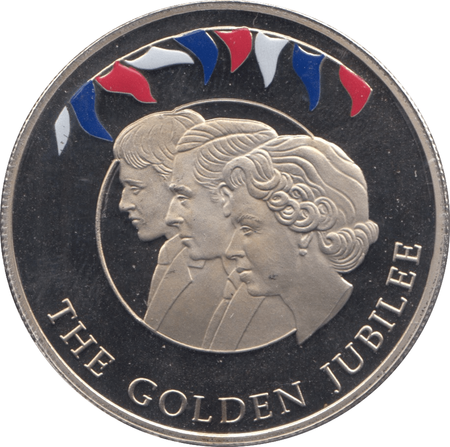 2002 FIFTY PENCE FALKLAND ISLANDS F578 - WORLD COINS - Cambridgeshire Coins