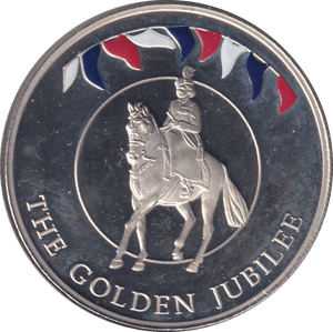 2002 FIFTY PENCE FALKLAND ISLANDS - 50p BU - Cambridgeshire Coins
