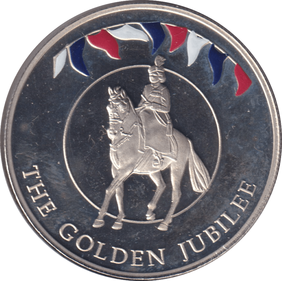 2002 FIFTY PENCE FALKLAND ISLANDS - 50p BU - Cambridgeshire Coins