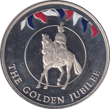 2002 FIFTY PENCE FALKLAND ISLANDS - 50p BU - Cambridgeshire Coins
