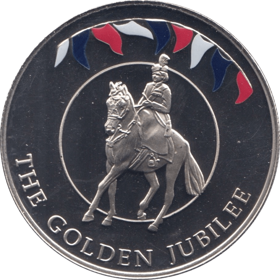 2002 FIFTY PENCE FALKLAND ISLANDS - WORLD COINS - Cambridgeshire Coins