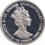 2002 FIFTY PENCE SILVER PROOF ROYAL VISIT - SILVER WORLD COINS - Cambridgeshire Coins