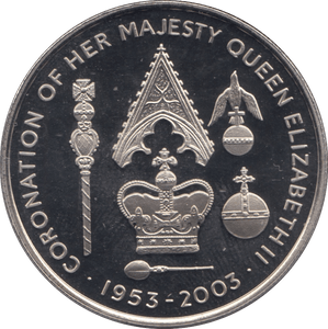 2002 FIFTY PENCE ST. HELENA F608 - CROWN - Cambridgeshire Coins