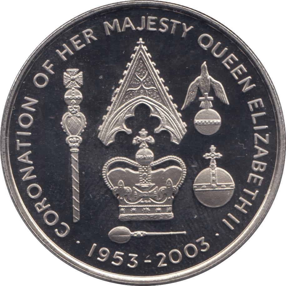 2002 FIFTY PENCE ST. HELENA F608 - CROWN - Cambridgeshire Coins